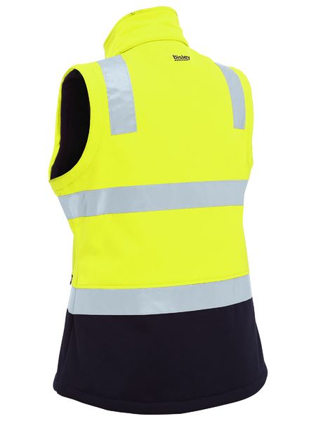 Bisley - Women's Taped Two Tone Hi Vis 3-in-1 Soft Shell Jacket - BJL6078T