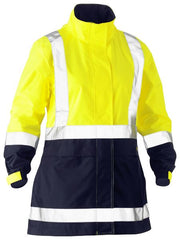 Bisley - Women's H Taped Two Tone Hi Vis Rain Jacket - BJL6966T