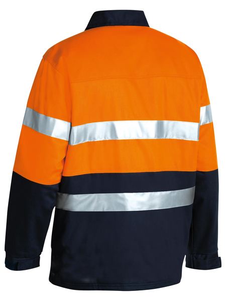 Bisley - Unisex Taped Hi Vis Drill Jacket - BK6710T