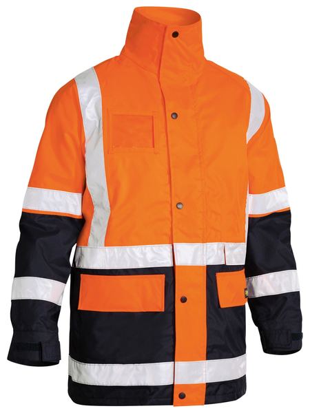 Bisley - Men's Taped 5 In 1 Rain Jacket - BK6975