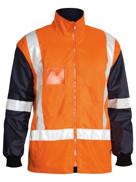Bisley - Men's Taped 5 In 1 Rain Jacket - BK6975