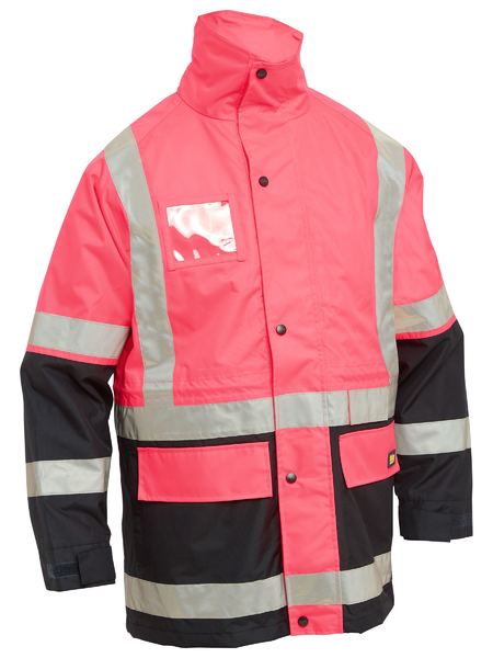 Bisley - Men's Taped 5 In 1 Rain Jacket - BK6975