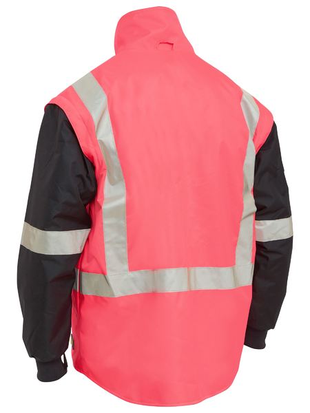 Bisley - Men's Taped 5 In 1 Rain Jacket - BK6975