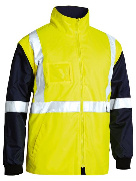 Bisley - Men's Taped 5 In 1 Rain Jacket - BK6975
