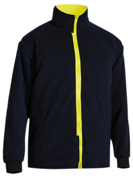 Bisley - Men's Taped 5 In 1 Rain Jacket - BK6975