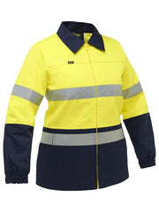 Bisley - Women's Taped Hi Vis Drill Jacket - BKL6710T