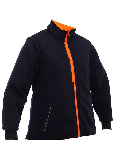 Bisley - Women's Taped Hi Vis 5 in 1 Rain Jacket - BKL6975