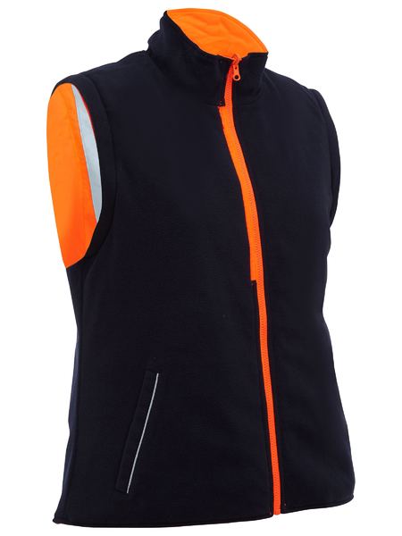 Bisley - Women's Taped Hi Vis 5 in 1 Rain Jacket - BKL6975