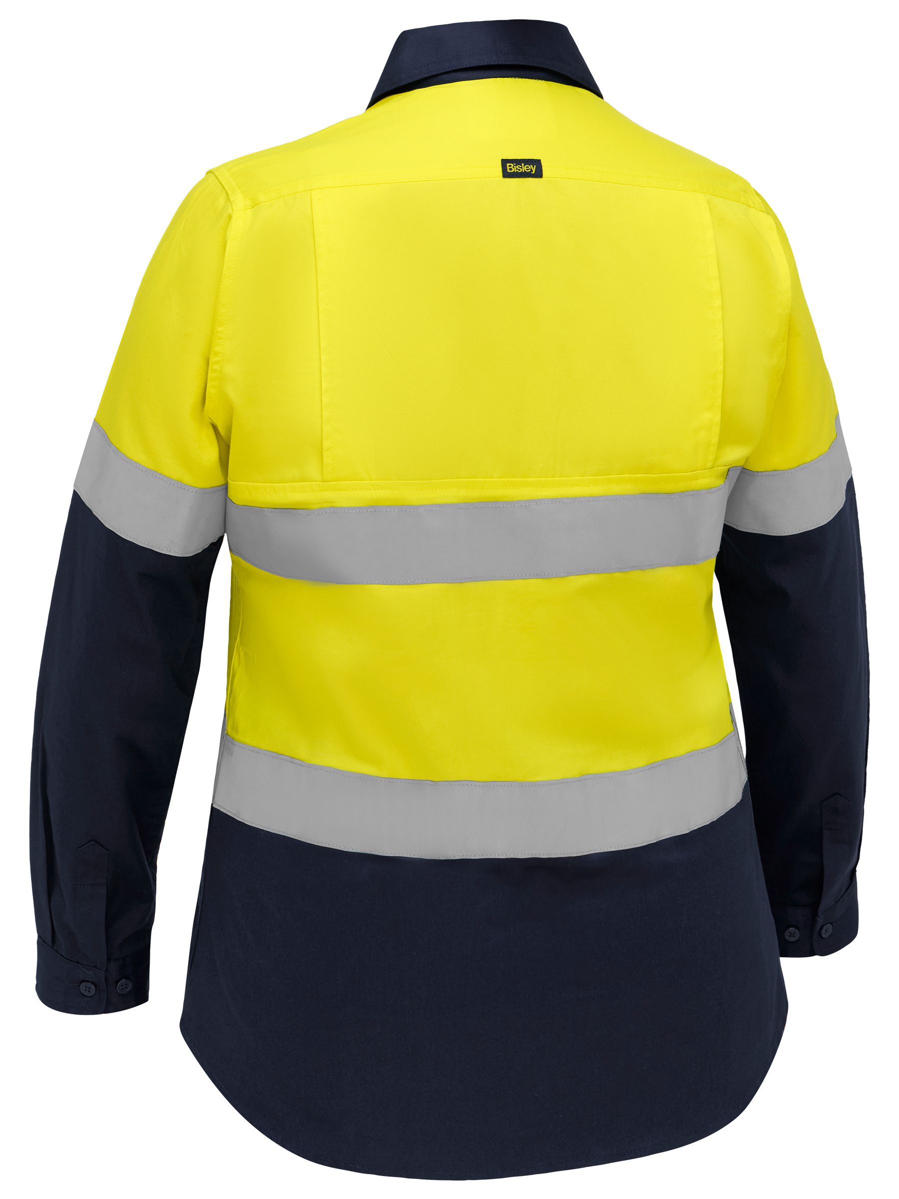 Bisley - Industrial Women's Taped Hi Vis Cool Lightweight Vented Shirt - BL6390T