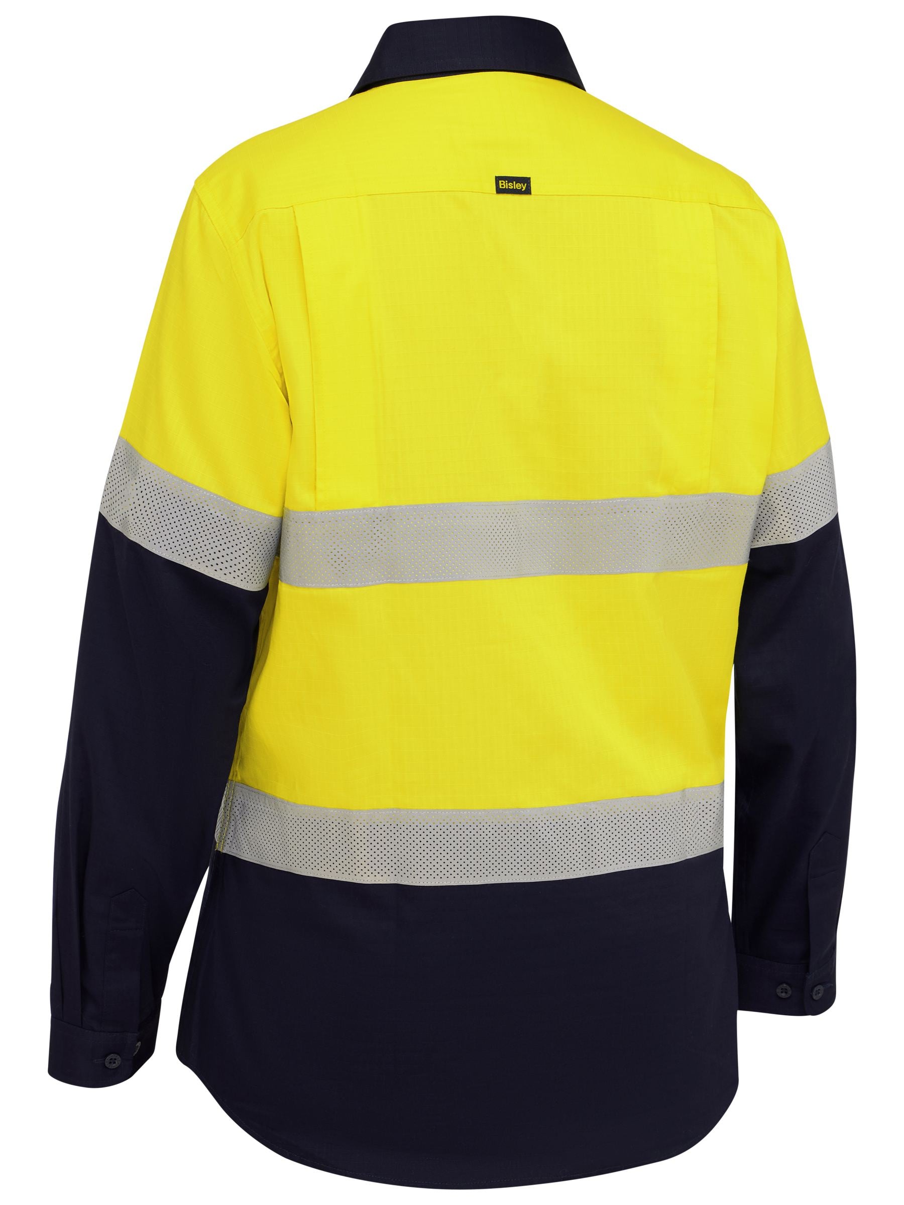 Bisley - Women's Taped Hi Vis Ripstop Vented Shirt - BL6495T