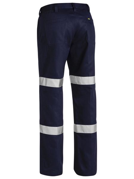 Bisley - Men's Taped Biomotion Cotton Drill Work Pants - BP6003T