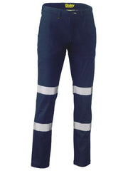 Bisley - Men's Taped Biomotion Stretch Cotton Drill Work Pants - BP6008T