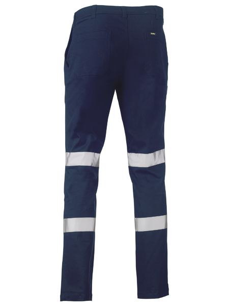 Bisley - Men's Taped Biomotion Stretch Cotton Drill Work Pants - BP6008T