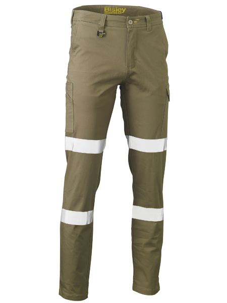 Bisley - Men's Taped Stretch Cotton Drill Cargo Pants - BPC6008T