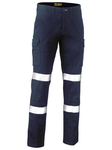 Bisley - Men's Taped Stretch Cotton Drill Cargo Pants - BPC6008T