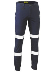Bisley - Men's Taped Biomotion Stretch Cotton Drill Cargo Cuffed Pants - BPC6028T