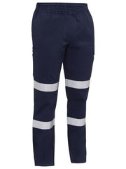 Bisley - Men's Taped Biomotion Stretch Cotton Drill Elastic Waist Cargo Work Pant - BPC6029T