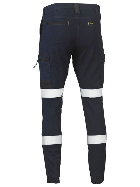 Bisley - Men's Flx & Move™ Taped Stretch Denim Cargo Cuffed Pants - BPC6335T