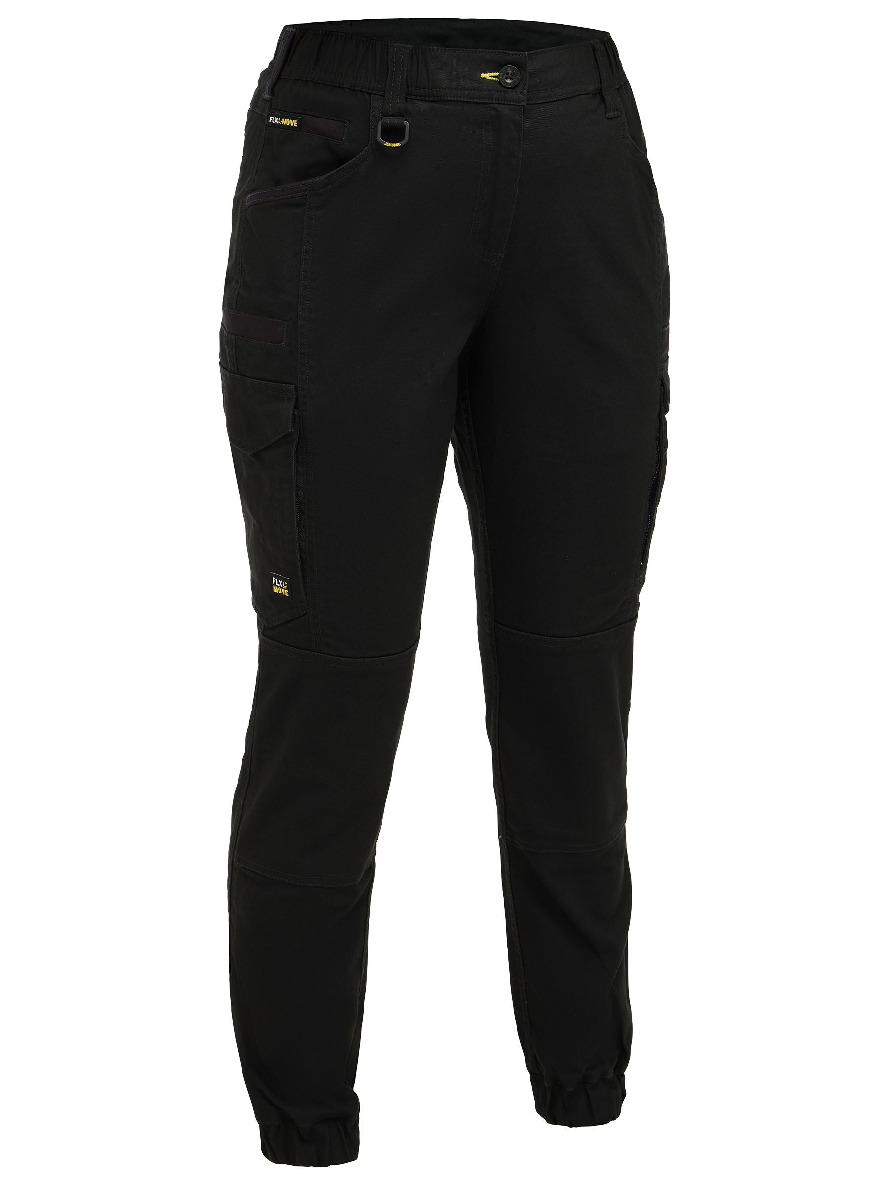 Bisley - Womens Flx & Move™ Elastic Waist Cargo Cuffed Pants - BPCL6237
