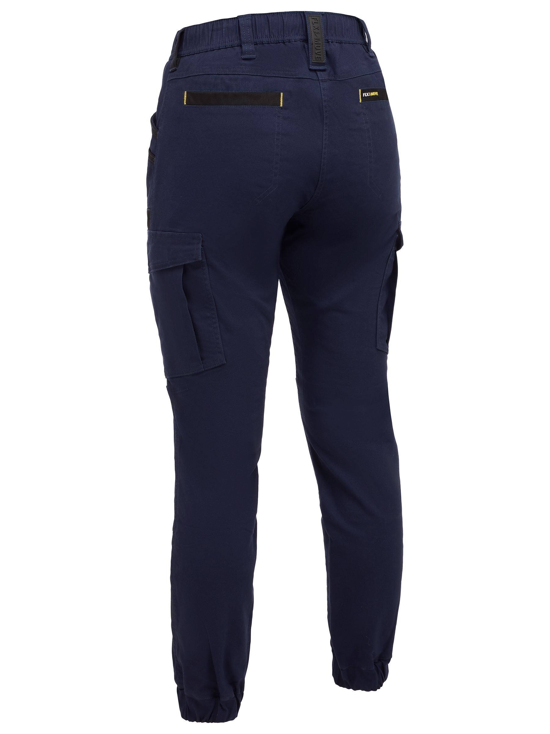Bisley - Womens Flx & Move™ Elastic Waist Cargo Cuffed Pants - BPCL6237