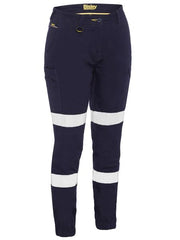 Bisley - Women's Taped Cotton Cargo Cuffed Pants - BPL6028T
