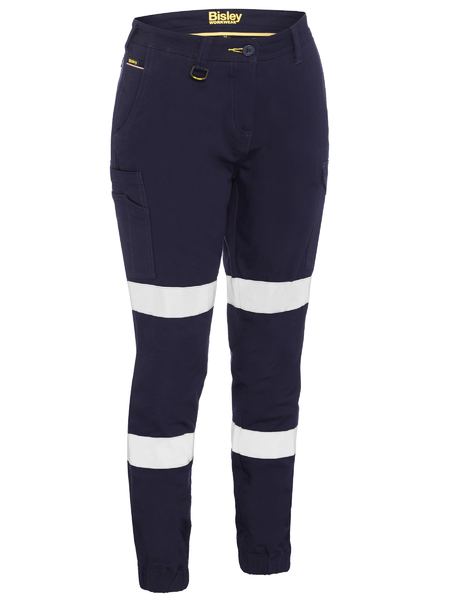 Bisley - Women's Taped Cotton Cargo Cuffed Pants - BPL6028T
