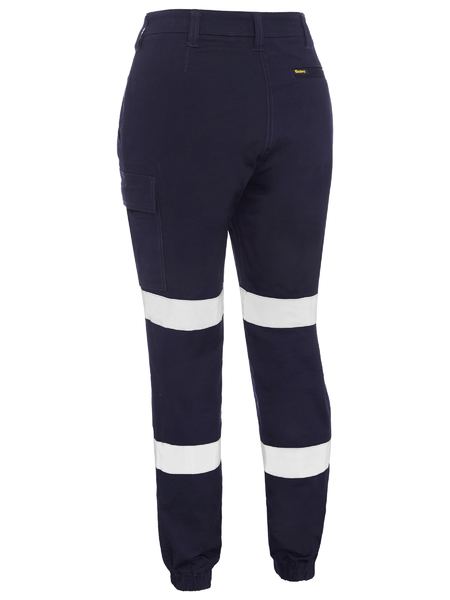 Bisley - Women's Taped Cotton Cargo Cuffed Pants - BPL6028T
