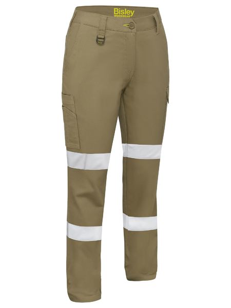 Bisley - Woman's Taped Stretch Cotton Drill Cargo - BPLC6008T