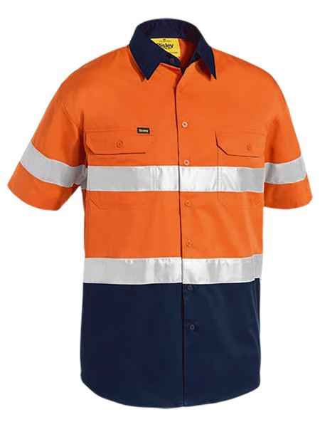 Bisley - Men's Taped Hi Vis Cool Lightweight Shirt - BS1896
