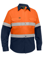 Bisley - Men's Industrial Taped Hi Vis Cool Lighweight Vented Shirt - BS6390T