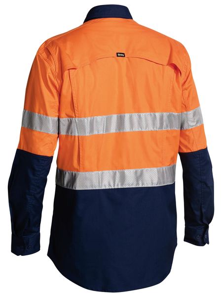 Bisley - Men's X Airflow™ Taped Hi Vis Ripstop Shirt - BS6415T