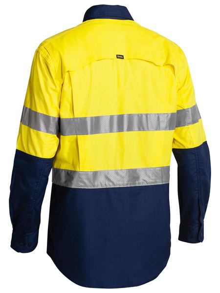 Bisley - Men's X Airflow™ Taped Hi Vis Ripstop Shirt - BS6415T