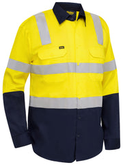 Bisley - Men's Taped Hi Vis Cool Lightweight Shirt with Shoulder Tape - BS6432T