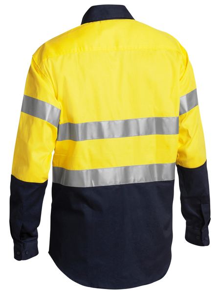 Bisley - Men's Taped Hi Vis Drill Shirt - BT6456