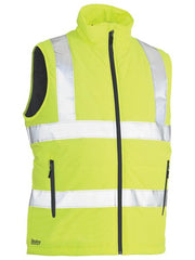 Bisley - Unisex Taped Hi Vis Puffer Vest - BV0329HT
