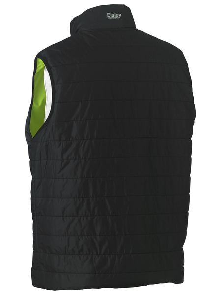 Bisley - Unisex Taped Hi Vis Reversible Puffer Vest - BV0330HT