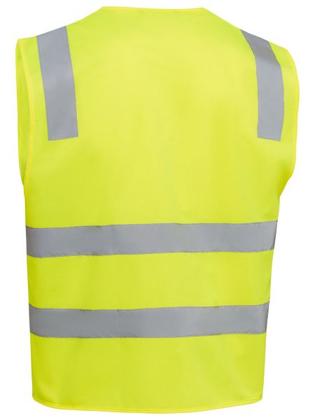 Bisley - Unisex Taped Hi Vis Safety Zip Vest - BV0341T