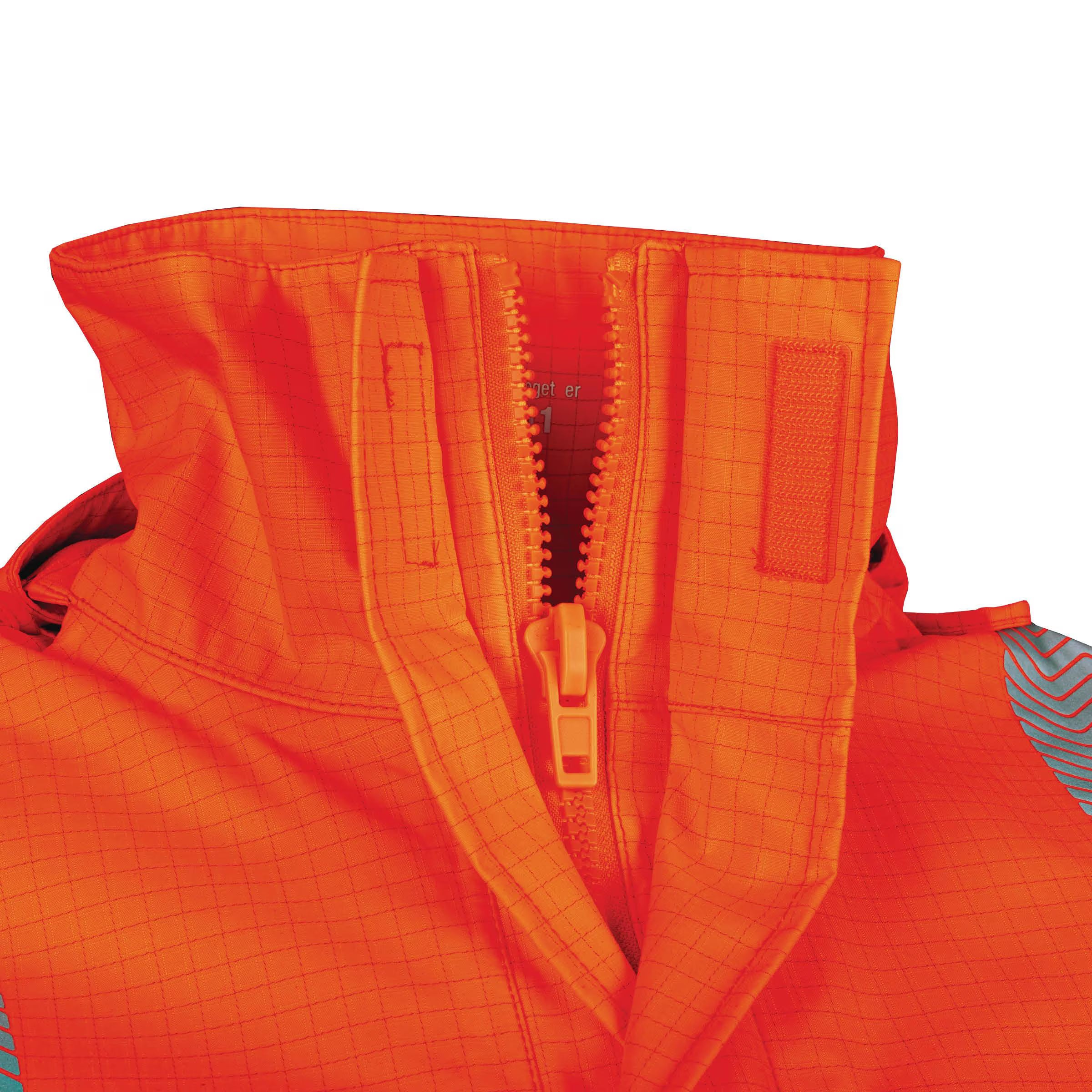 Bool PT - FR PPE3 Hi-Vis Parka with Zip-Off Sleeves and Segmented FR Tape - BW1340T4