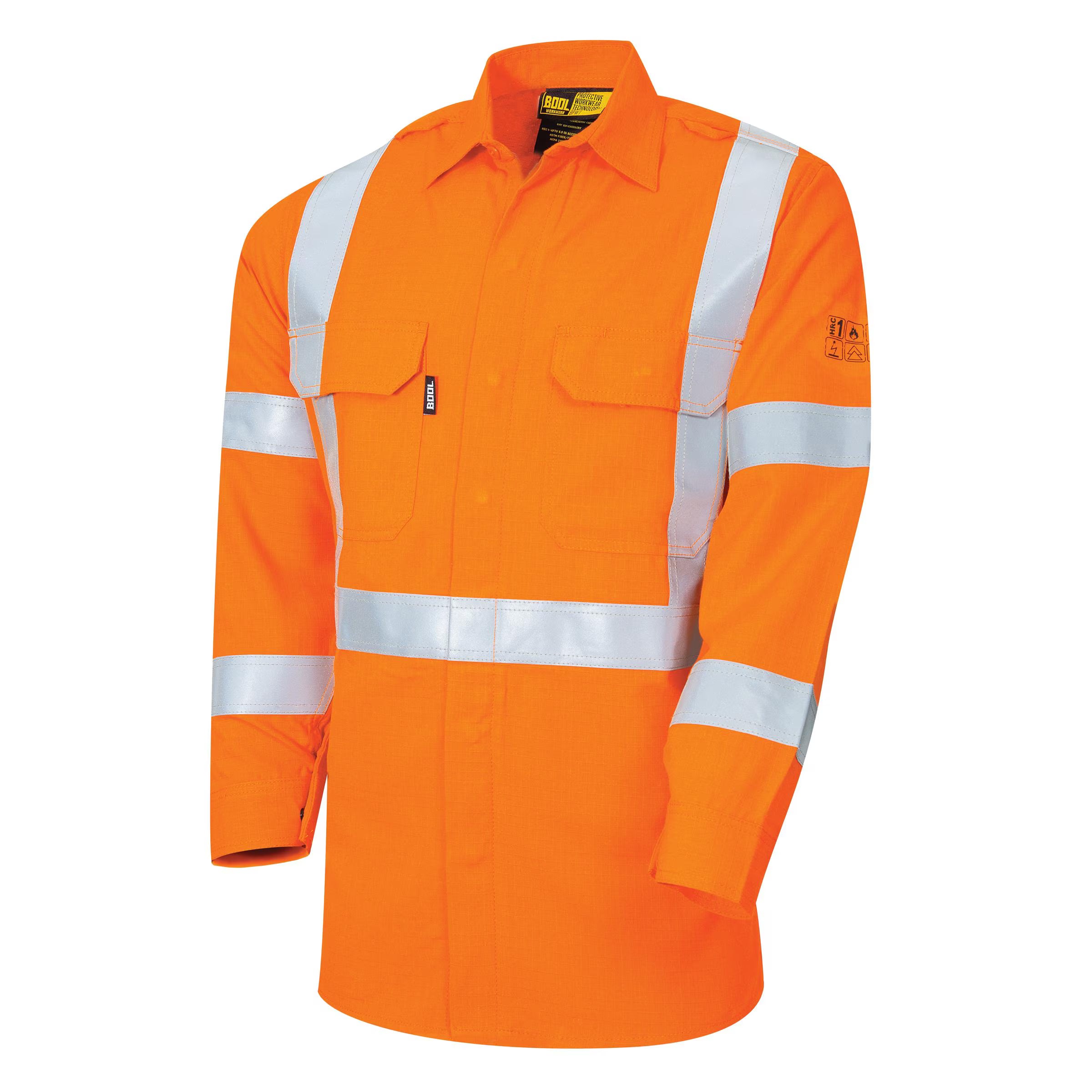 Bool PT - Lightweight PPE1 FR Shirt with Loxy FR Reflective Tape - BW1500T5