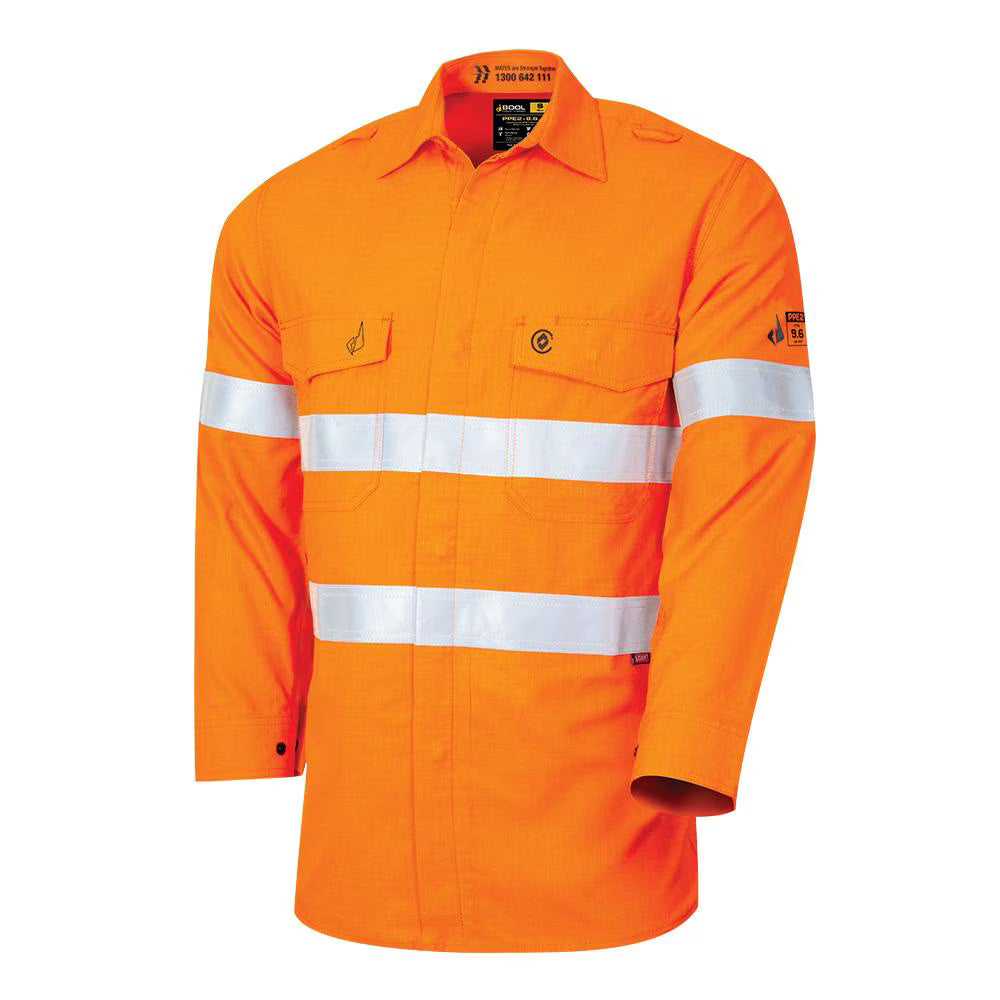 Bool PT - Lightweight PPE2 FR Shirt with Loxy Reflective Tape - BW1590T1