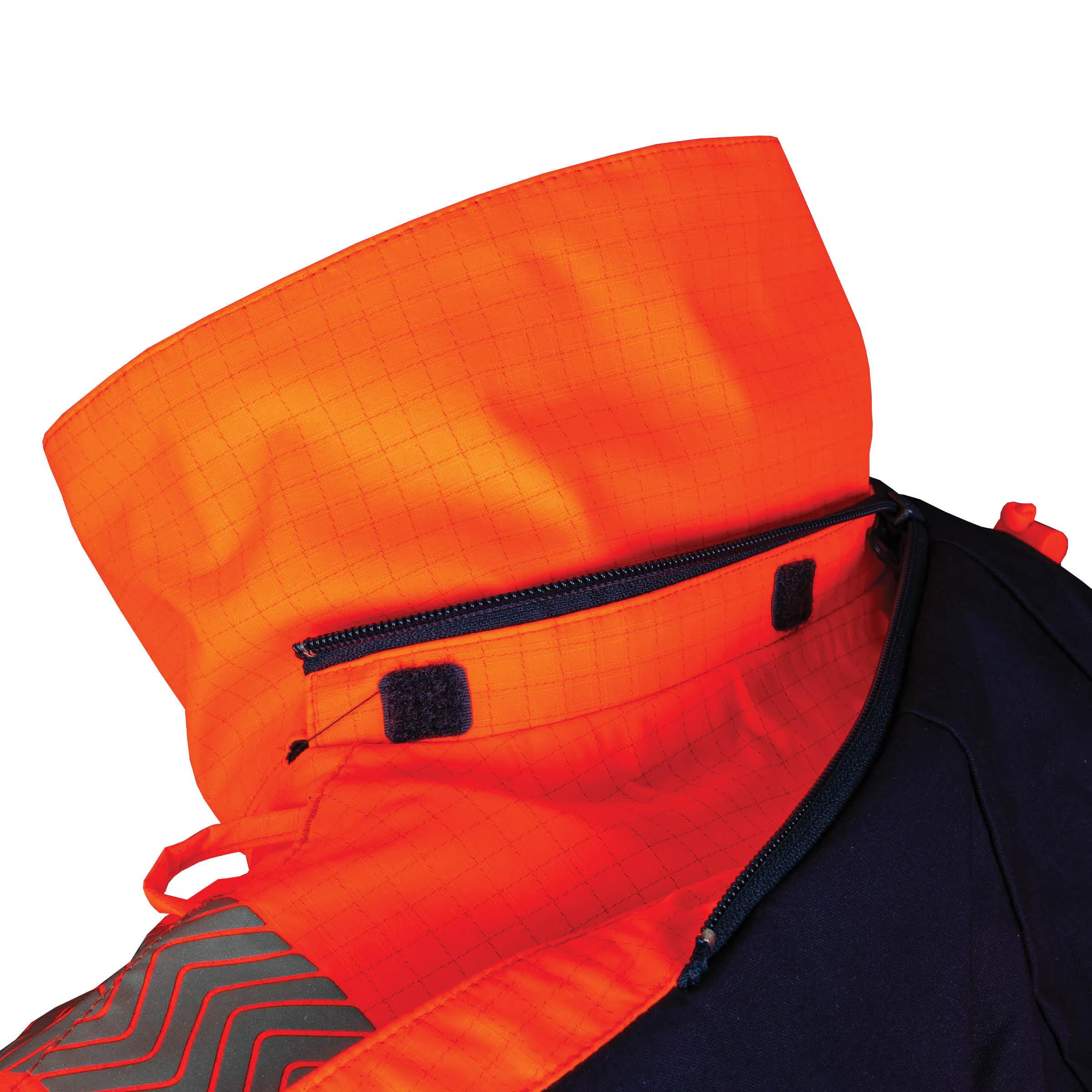 Bool PT - FR PPE3 Hi-Vis Parka with Zip-Off Sleeves and Segmented FR Tape - BW2340T4