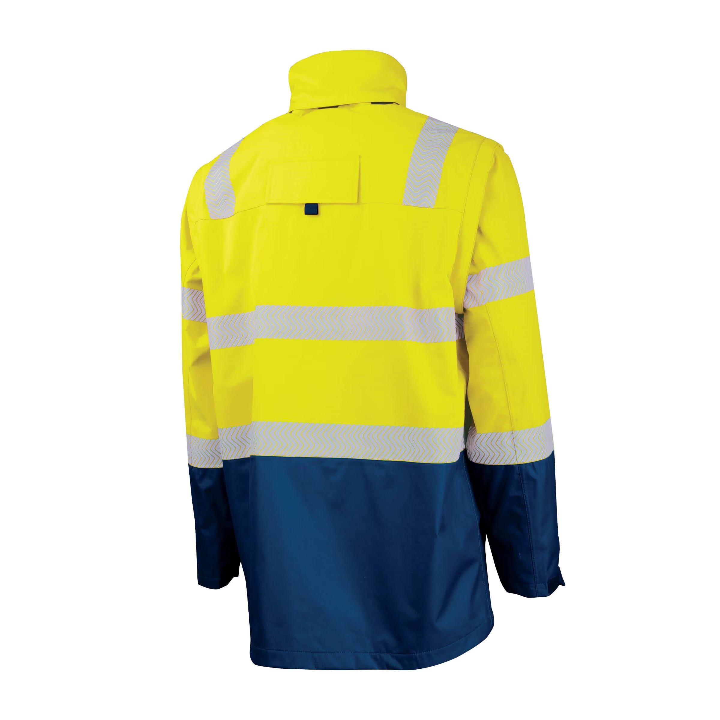 Bool PT - FR PPE3 Hi-Vis Parka with Zip-Off Sleeves and Segmented FR Tape - BW2340T4