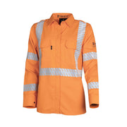 Bool PT - Womens Ultra-lightweight PPE2 FR Shirt with Segmented Loxy FR Reflective Tape - BWW1590T5