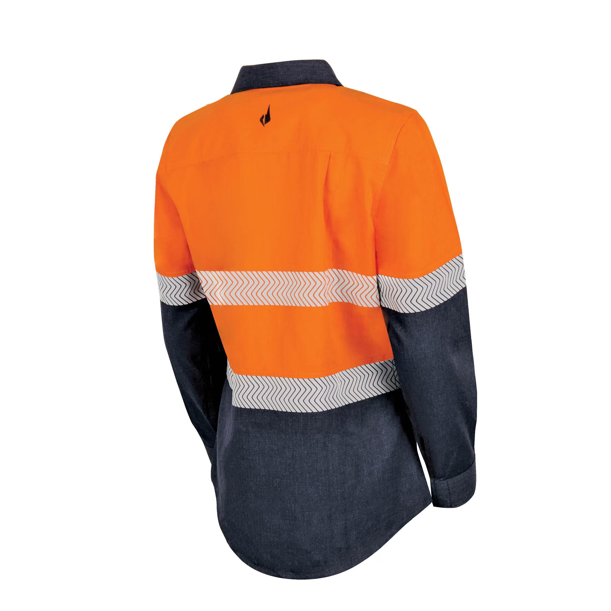 Bool PT - Womens Ultra-lightweight PPE2 Two Tone FR Shirt with Segmented FR Reflective Tape - BWW2595T1