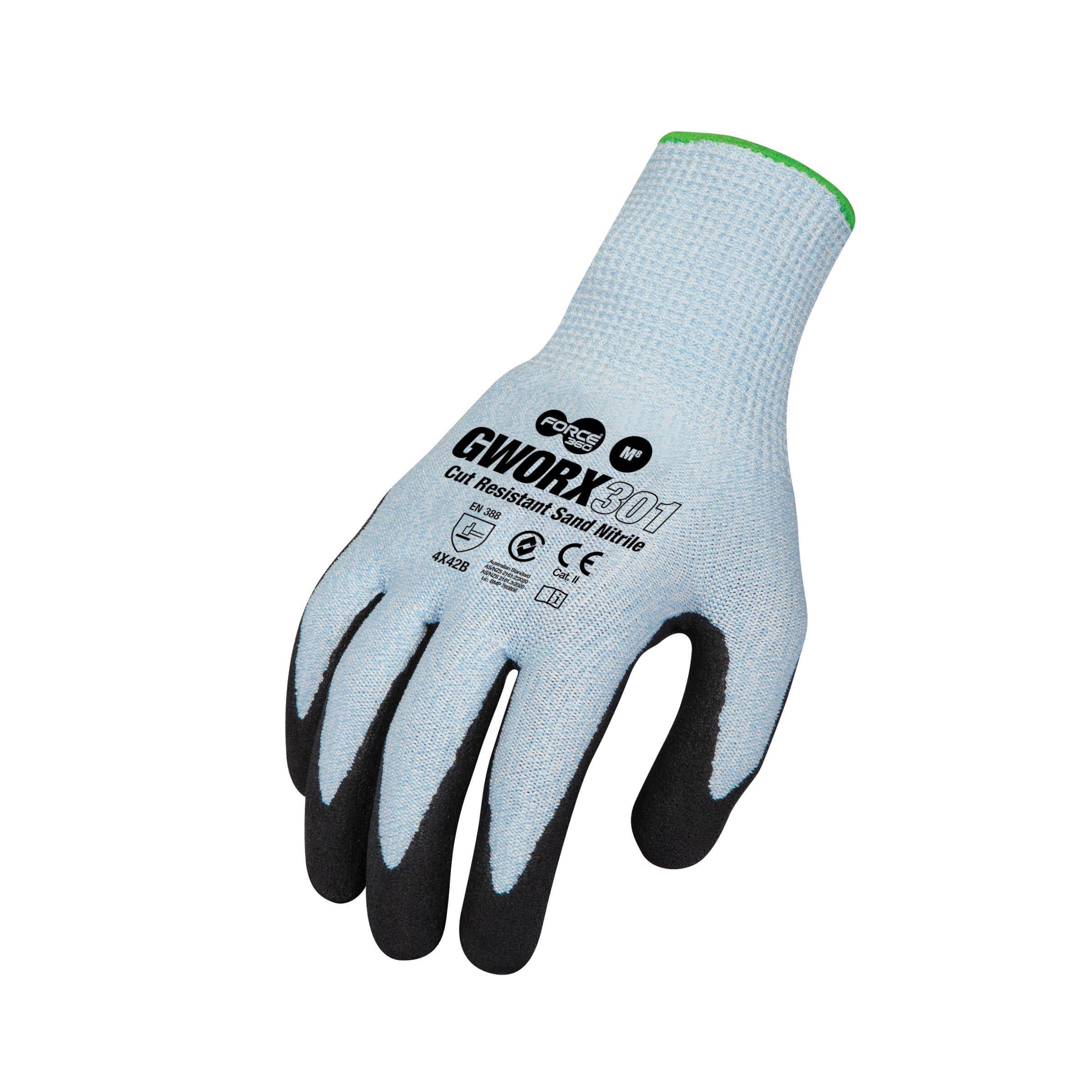 Cut Resistant Sand Nitrile Glove - GWORX301