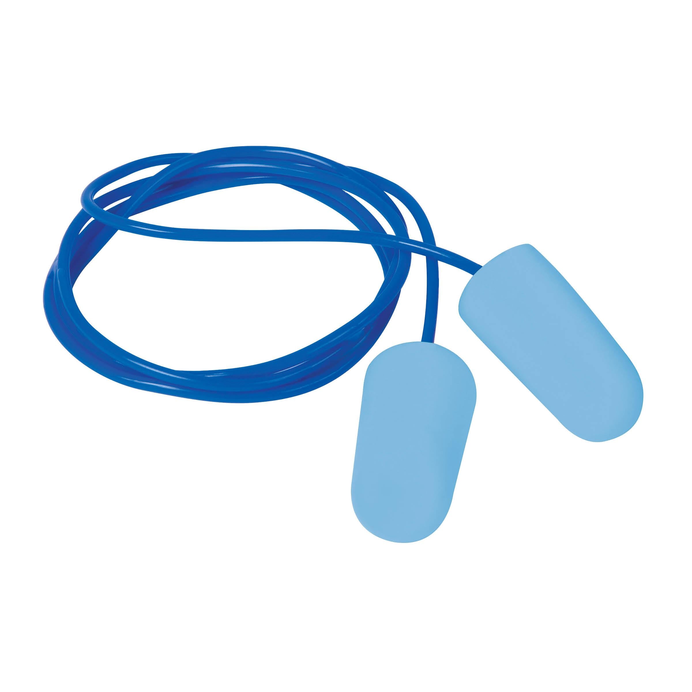 FoodSafe Metal Detectable Corded Disposable Earplug (100 pairs) - HWRX972