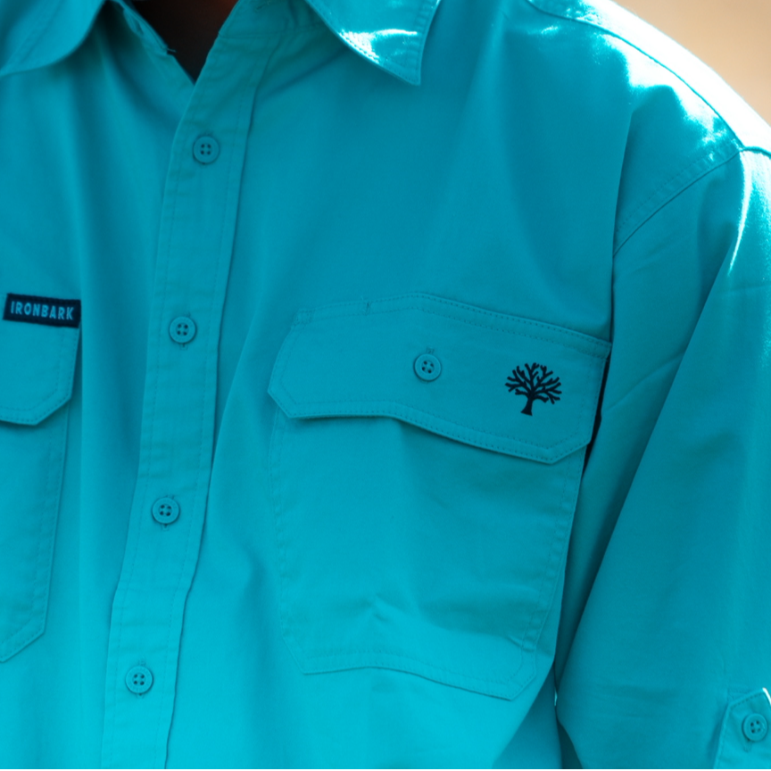 Yalgari Lifestyle Men's Shirt - Mint *PRE ORDER*