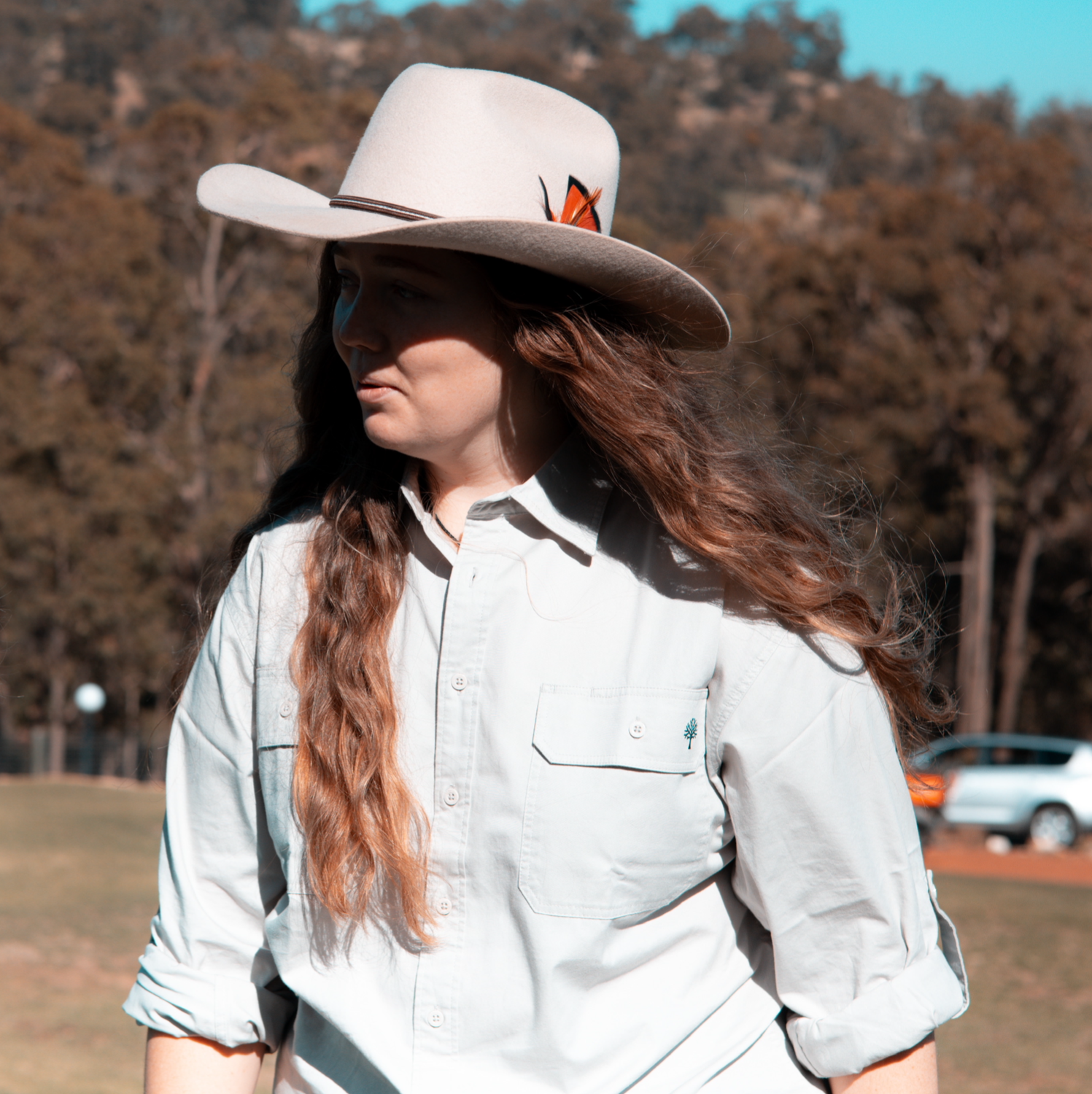 Yalgari Lifestyle Women's Shirt - Stone *PRE ORDER*