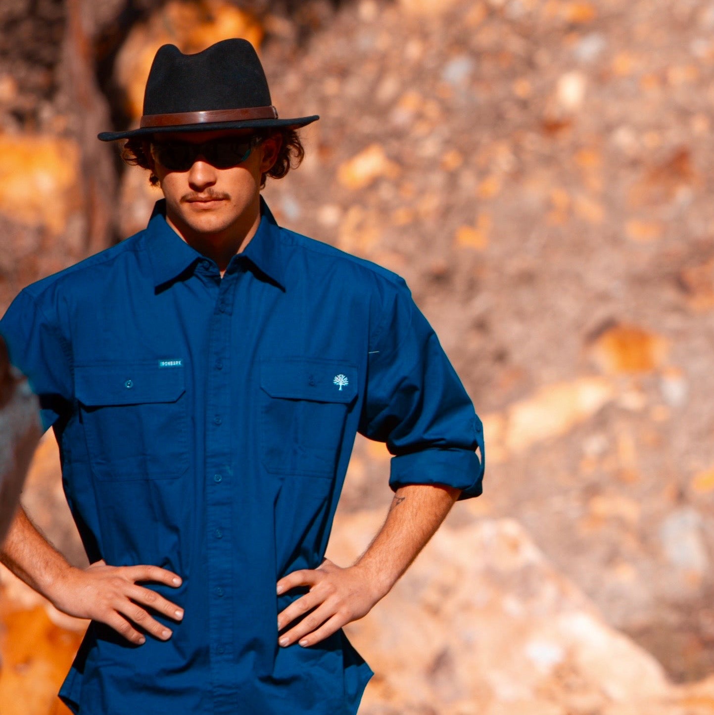Yalgari Lifestyle Men's Shirt - Navy