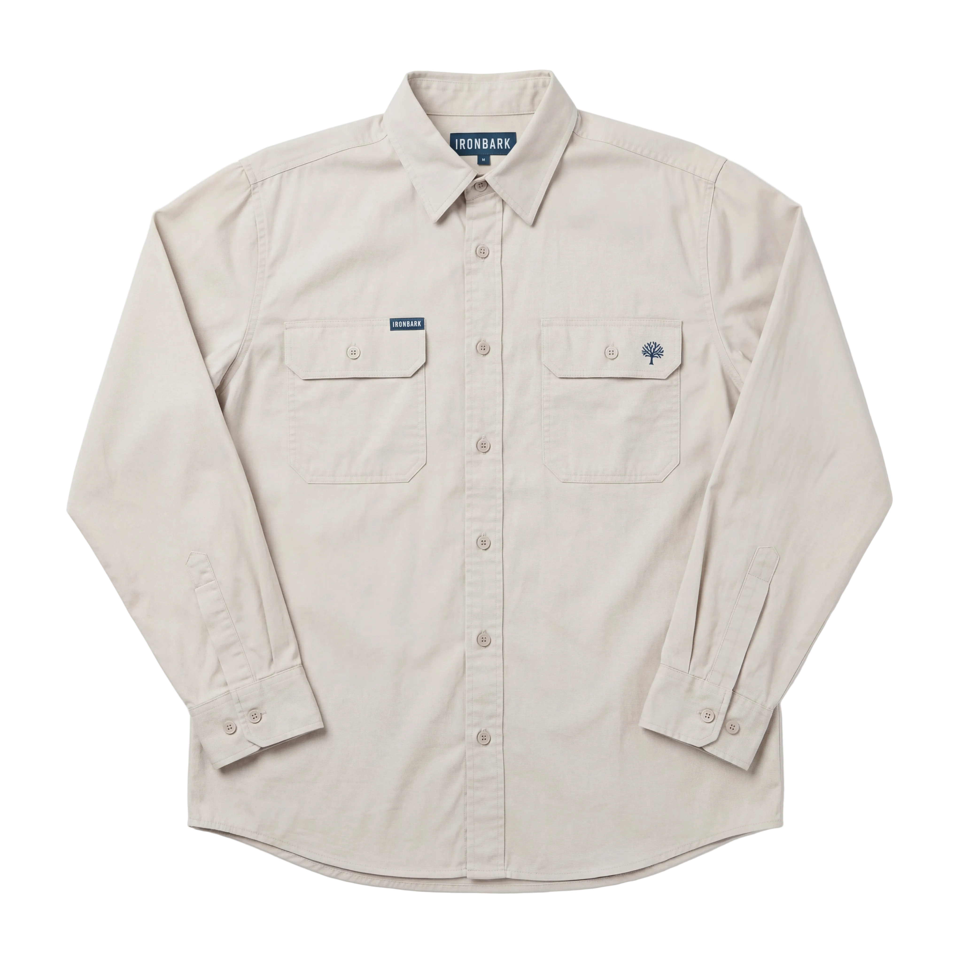 Yalgari Lifestyle Men's Shirt - Stone *PRE ORDER*
